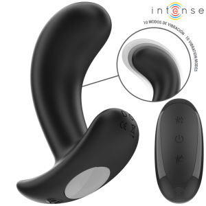 Intense Anal Toys Anal Plug Chandler with 10 Vibrations and Remote Control, black Intense Anal Toys Anal Plug Chandler with 10 Vibrations and Remote Control, black - Image 2