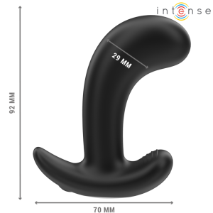 Intense Anal Toys Anal Plug Chandler with 10 Vibrations and Remote Control, black Intense Anal Toys Anal Plug Chandler with 10 Vibrations and Remote Control, black - Image 3