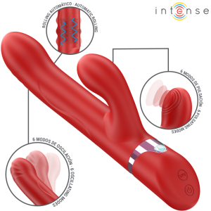 Intense High Tech Lele Multifunctionele Vibrator met Rotatie en Oscillatie Intense High Tech Lele Multifunctionele Vibrator met Rotatie en Oscillatie - Afbeelding 2