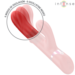 Intense High Tech Lele Multifunctionele Vibrator met Rotatie en Oscillatie Intense High Tech Lele Multifunctionele Vibrator met Rotatie en Oscillatie - Afbeelding 4