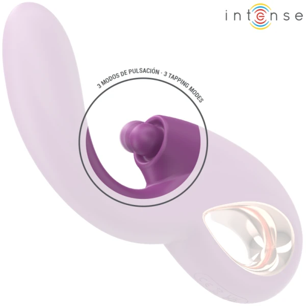 Intense High Tech Lali G-Puntvibrator met stoot- en vibratiefunctie Paars Intense High Tech Lali G-Puntvibrator met stoot- en vibratiefunctie Paars