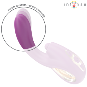 Intense High Tech Lali G-Puntvibrator met stoot- en vibratiefunctie Paars Intense High Tech Lali G-Puntvibrator met stoot- en vibratiefunctie Paars - Afbeelding 4
