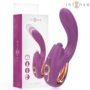 Intense High Tech Lali G-Puntvibrator met stoot- en vibratiefunctie Paars Intense High Tech Lali G-Puntvibrator met stoot- en vibratiefunctie Paars - Afbeelding 1