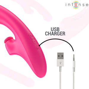 Intense High Tech EMI Vibrator 13,5 cm 3-in-1 mit Saugkraft und Vibration rosa Intense High Tech EMI Vibrator 13,5 cm 3-in-1 mit Saugkraft und Vibration rosa – Bild 7