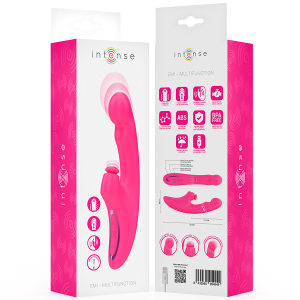 Intense High Tech EMI Vibrator 13,5 cm 3-in-1 mit Saugkraft und Vibration rosa Intense High Tech EMI Vibrator 13,5 cm 3-in-1 mit Saugkraft und Vibration rosa – Bild 8