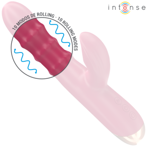 Intense High Tech Chloe Multifunctionele Vibrator 3 in 1 rood Intense High Tech Chloe Multifunctionele Vibrator 3 in 1 rood - Afbeelding 3