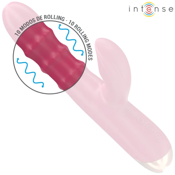 Intense High Tech Chloe Multifunctionele Vibrator 3 in 1 rood
