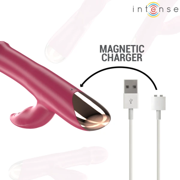 Intense High Tech Chloe Multifunctionele Vibrator 3 in 1 rood