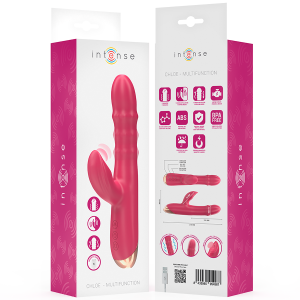 Intense High Tech Chloe Multifunctionele Vibrator 3 in 1 rood Intense High Tech Chloe Multifunctionele Vibrator 3 in 1 rood - Afbeelding 8