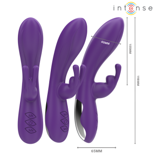 Intense High Tech Rabbit-Vibrator Randall met 10 standen paars Intense High Tech Rabbit-Vibrator Randall met 10 standen paars - Afbeelding 3