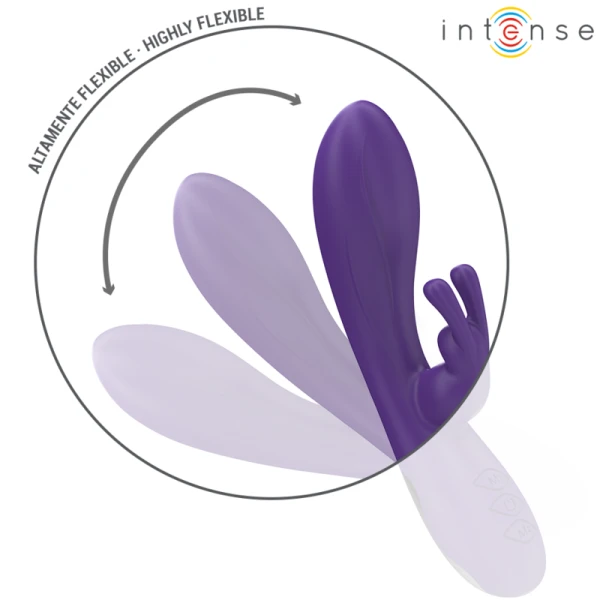 Intense High Tech Rabbit-Vibrator Randall met 10 standen paars Intense High Tech Rabbit-Vibrator Randall met 10 standen paars