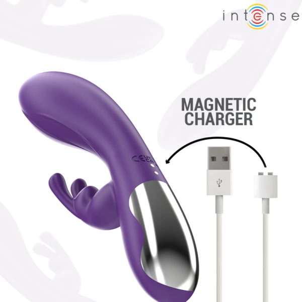 Intense High Tech Rabbit-Vibrator Randall met 10 standen paars Intense High Tech Rabbit-Vibrator Randall met 10 standen paars