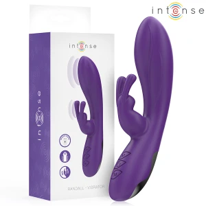 Intense High Tech Rabbit Vibrator Randall with 10 modes purple