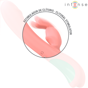 Intense Rachel Rabbit Vibrator met 5 modi en oscillatie, Roze Intense Rachel Rabbit Vibrator met 5 modi en oscillatie, Roze - Afbeelding 5