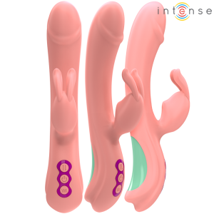 Intense Rachel Rabbit Vibrator met 5 modi en oscillatie, Roze Intense Rachel Rabbit Vibrator met 5 modi en oscillatie, Roze - Afbeelding 3