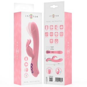 Intense Rachel Rabbit Vibrator met 5 modi en oscillatie, Roze Intense Rachel Rabbit Vibrator met 5 modi en oscillatie, Roze - Afbeelding 9