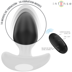 Intense Anal Toys Joey Anaalplug met 10 Trillingen en Afstandsbediening, zwart Intense Anal Toys Joey Anaalplug met 10 Trillingen en Afstandsbediening, zwart - Afbeelding 5