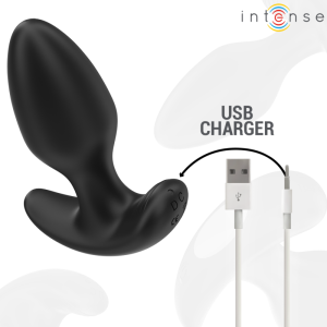 Intense Anal Toys Joey Anaalplug met 10 Trillingen en Afstandsbediening, zwart Intense Anal Toys Joey Anaalplug met 10 Trillingen en Afstandsbediening, zwart - Afbeelding 6