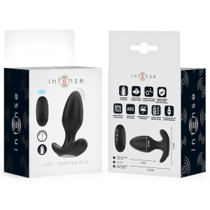 Intense Anal Toys Joey Anaalplug met 10 Trillingen en Afstandsbediening, zwart Intense Anal Toys Joey Anaalplug met 10 Trillingen en Afstandsbediening, zwart - Afbeelding 7