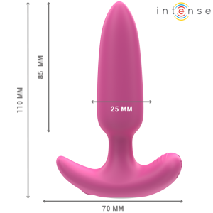 Intense Anal Toys Anaalplug Ross met 10 Trillingsstanden en Afstandsbediening, roze Intense Anal Toys Anaalplug Ross met 10 Trillingsstanden en Afstandsbediening, roze - Afbeelding 3