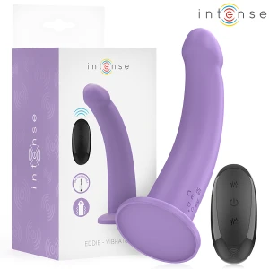 Intense Eddie Vibrator 17,5 cm mit Fernbedienung, lila