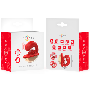 Intense Mariah U-vormige vibrator en stimulator 10 trillingen rood Intense Mariah U-vormige vibrator en stimulator 10 trillingen rood - Afbeelding 8