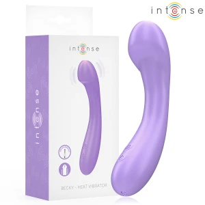 Intense High Tech Becky Vibrator 19 cm heizbar mit 7 Modi lila