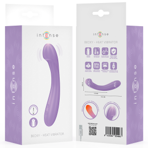 Intense High Tech Becky Vibrator 19 cm verwarmbaar met 7 standen paars Intense High Tech Becky Vibrator 19 cm verwarmbaar met 7 standen paars - Afbeelding 8
