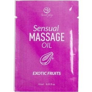 Secretplay Cosmetic Massageolie met exotische vruchten 10 ml enkelvoudige dosis