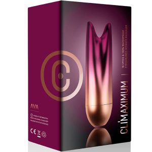 Climaximum AVA Dubbele Bullet Vibrator met 10 snelheden, siliconen Climaximum AVA Dubbele Bullet Vibrator met 10 snelheden, siliconen - Afbeelding 3