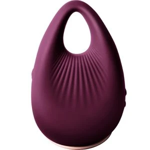 Climaximum Coax Fingervibrator aus Silikon, wiederaufladbar