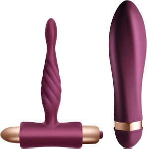 Climaximum Dare Kit Twisted Vibrator und Analplug Anfänger Set