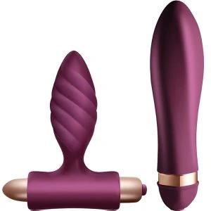 Climaximum Desire KIT Twisted Vibrator en Anaalplug Set