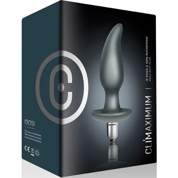 Climaximum Idosi Bullet Vibrator Anaalplug met 10 standen, waterdicht