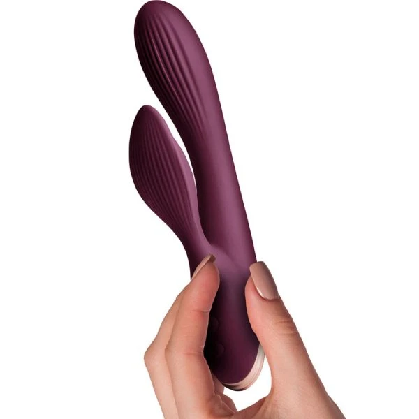 Climaximum Lyanna Rabbit Vibrator met G-punt- en clitorisstimulatie, siliconen