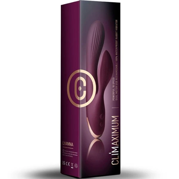 Climaximum Lyanna Rabbit Vibrator met G-punt- en clitorisstimulatie, siliconen
