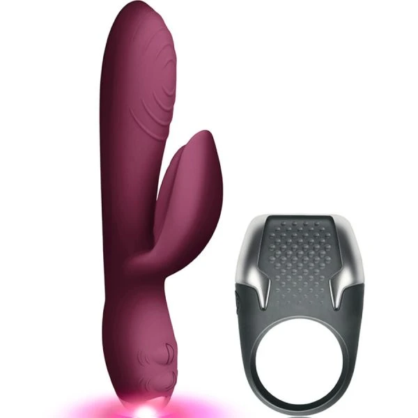 Climaximum Lamour KIT Rabbit Vibrator en Penisring Set