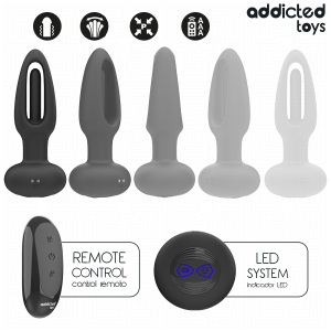 Addicted Toys Anaalvibrator met vibrerende tong en afstandsbediening Addicted Toys Anaalvibrator met vibrerende tong en afstandsbediening - Afbeelding 5
