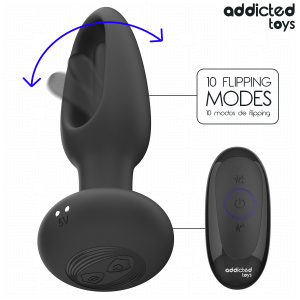 Addicted Toys Anaalvibrator met vibrerende tong en afstandsbediening Addicted Toys Anaalvibrator met vibrerende tong en afstandsbediening - Afbeelding 4