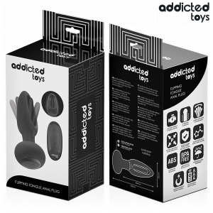 Addicted Toys Anaalvibrator met vibrerende tong en afstandsbediening Addicted Toys Anaalvibrator met vibrerende tong en afstandsbediening - Afbeelding 3