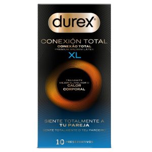 Durex Total Connection XL Ultra Fine Plus Kondome latexfreie 10 Stück – Bild 1