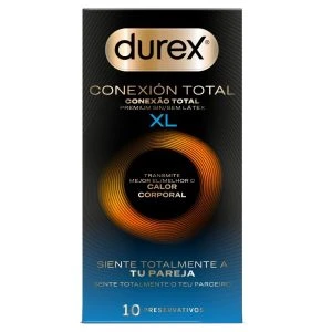 Durex Total Connection XL Ultra Fine Plus Condoom Latexvrij 10 Stuks
