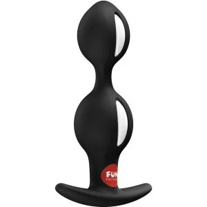 FUN Factory B-balls DUO Anaalplug van siliconen zwart
