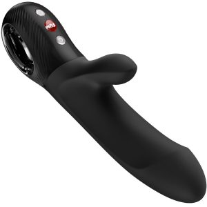Fun Factory BI Stronic Embrace Thrusting Rabbit Vibrator met stootfunctie, Zwart Fun Factory BI Stronic Embrace Thrusting Rabbit Vibrator met stootfunctie, Zwart - Afbeelding 2