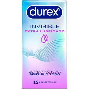 Durex Extra Gesmeerde Onzichtbare Condooms, 12 stuks Durex Extra Gesmeerde Onzichtbare Condooms, 12 stuks - Afbeelding 1