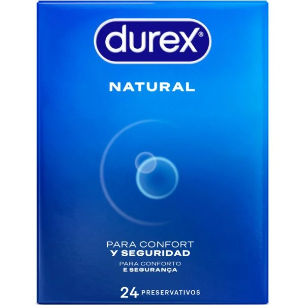 Durex Natuurrubber Condooms 24 stuks anatomisch gevormd