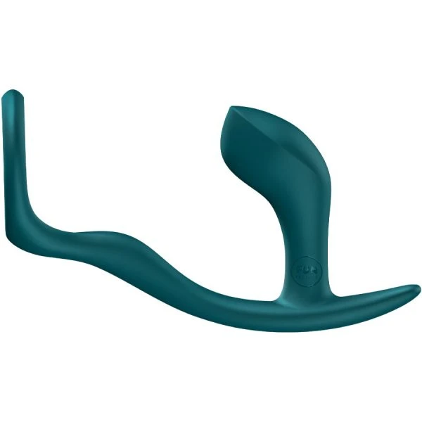 Fun Factory Bootie Ring Anale plug met penisring Flessengroen