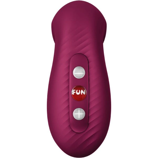 Fun Factory Desire Air Pulse Vibrator Weinrot – Auflegevibrator mit Luftimpulsen