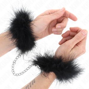 Kink Wrist Restraint Mini-veerhandboeien voor bondage Kink Wrist Restraint Mini-veerhandboeien voor bondage - Afbeelding 1
