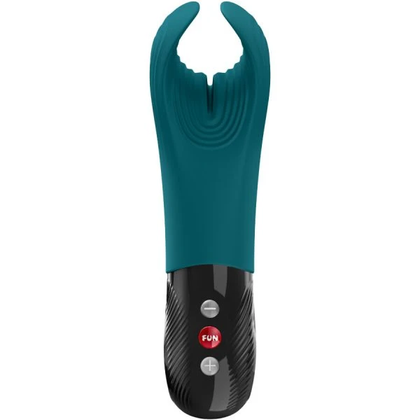 FUN Factory Manta Vibrator Masturbatorfles met flexibele vleugels Groen